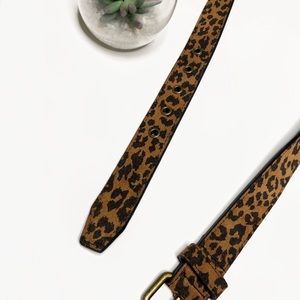 Nordstrom Accessories - Nordstrom Leopard Print Belt Nordstrom Accessories - Nordstrom Leopard Print Belt